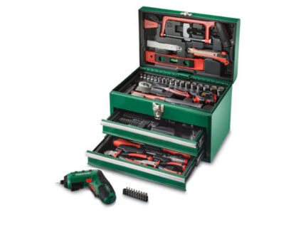 PARKSIDE® CAJA DE HERRAMIENTAS CON DESTORNILLADOR INALÁMBRICO PWBM A1